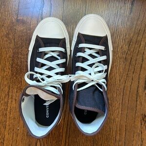 Black high top Converse